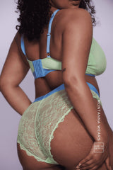 Dentelle brésilienne Signature - Vert pastel