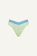 Signature Lace Brazilian - Pastel Green