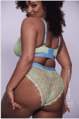 Dentelle brésilienne Signature - Vert pastel