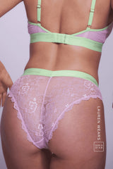 Signature Lace Brazilian - Pastel Lilac