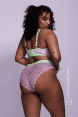 Dentelle brésilienne Signature - Lilas pastel