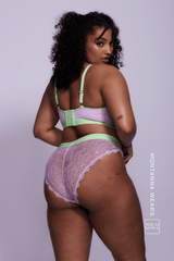 Signature Lace Brazilian - Pastel Lilac - Lemonade Dolls