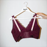 Signature Lace Fuller Cup Bra - Wine