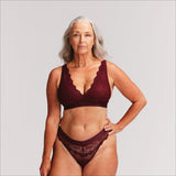 Signature Lace Fuller Cup Bra - Wine