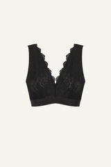 Signature Lace Fuller Cup Bralette – Black