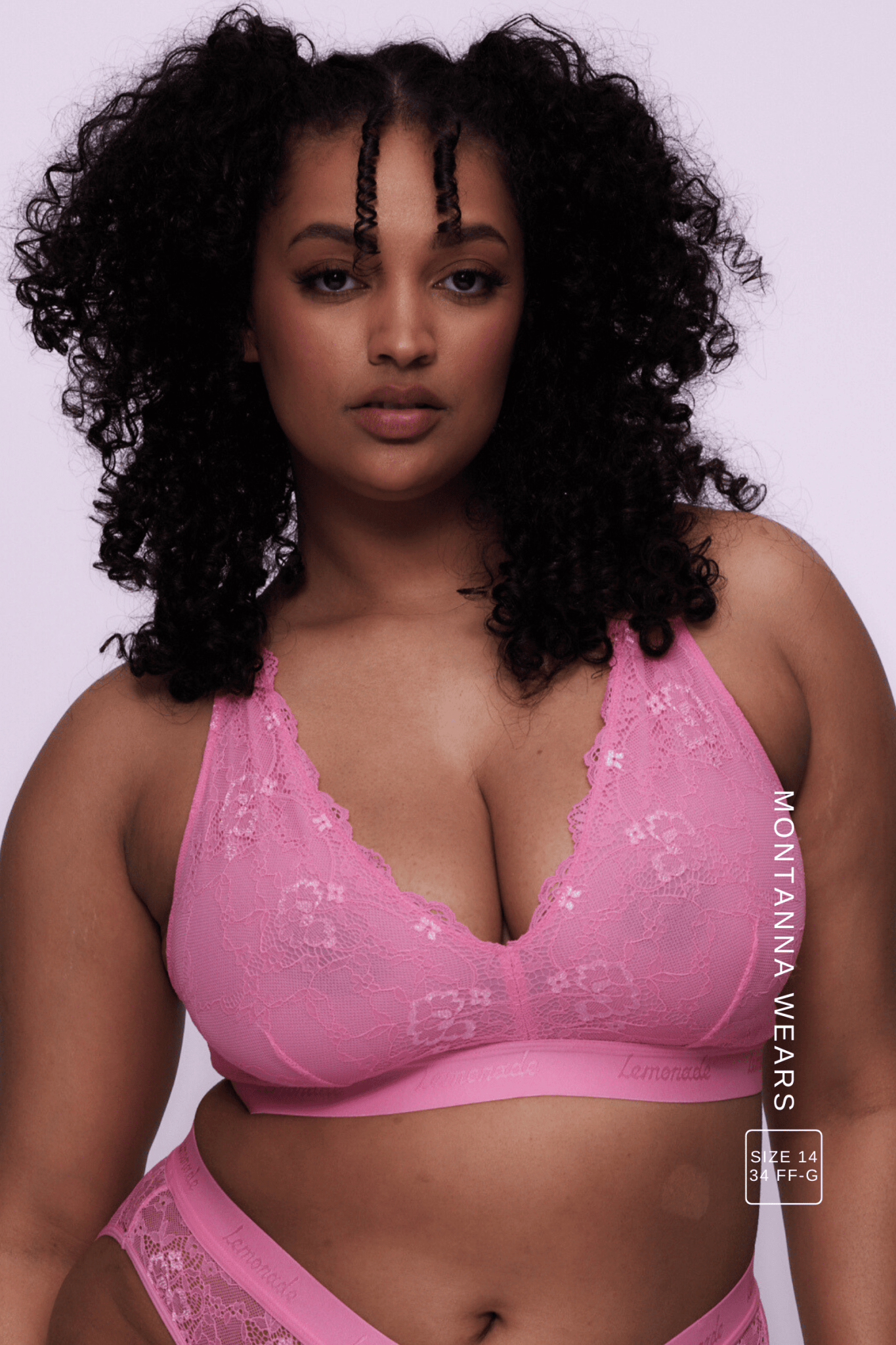 Signature Lace Fuller Cup Bralette - Pastel Pink
