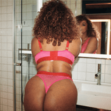 Signature Lace Fuller Cup Bralette - Dark Pink - Lemonade Dolls