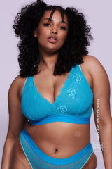 Signature Lace Fuller Cup Bralette - Hawaiian Blue - Lemonade Dolls