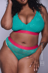 Signature Lace Fuller Cup Bralette - Trilogy Green