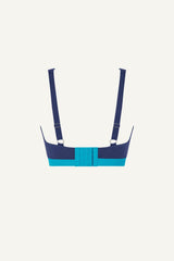 Brassière Signature en dentelle à bonnets généreux - Bleu nuit