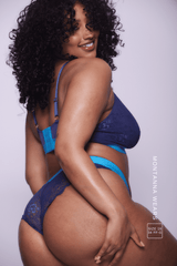 Signature Lace Fuller Cup Bralette - Midnight Blue - Lemonade Dolls