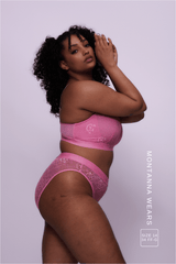 Signature Lace Fuller Cup Bralette - Pastel Pink - Lemonade Dolls