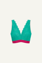 Signature Lace Fuller Cup Bralette - Trilogy Green - Lemonade Dolls