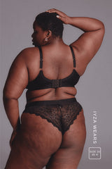 Brassière Signature Lace à maintien élevé - Noir