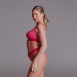 Signature Lace High Support Fuller Cup Bralette - Dark Pink - Lemonade Dolls