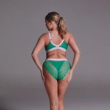 Soutien-gorge à bonnets généreux Signature Lace à maintien élevé - Émeraude