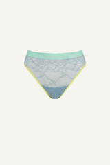 Signature Lace High Waisted Brief - Trilogy Denim - Lemonade Dolls