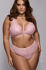 Signature Lace Short - Light Pink