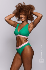 Synergy Lace Fuller Cup & Brief Set - Emerald