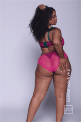 Signature Lace Synergy Fuller Cup Bralette & Brief Set - Wine - Lemonade Dolls
