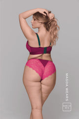 Signature Lace Synergy Fuller Cup - Wine