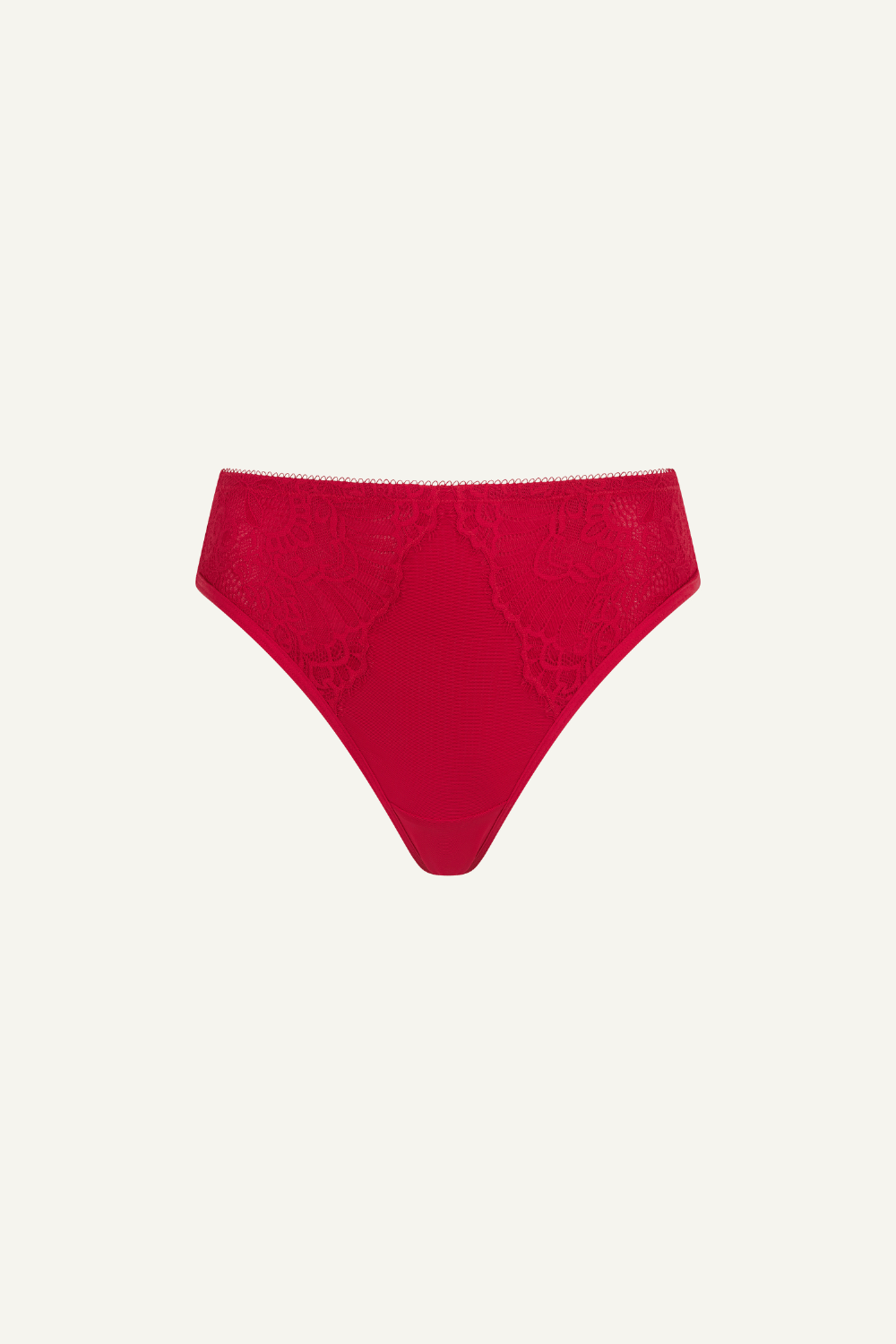 Signature Lace Thong - Goji Berry Red Synergy - Lemonade Dolls