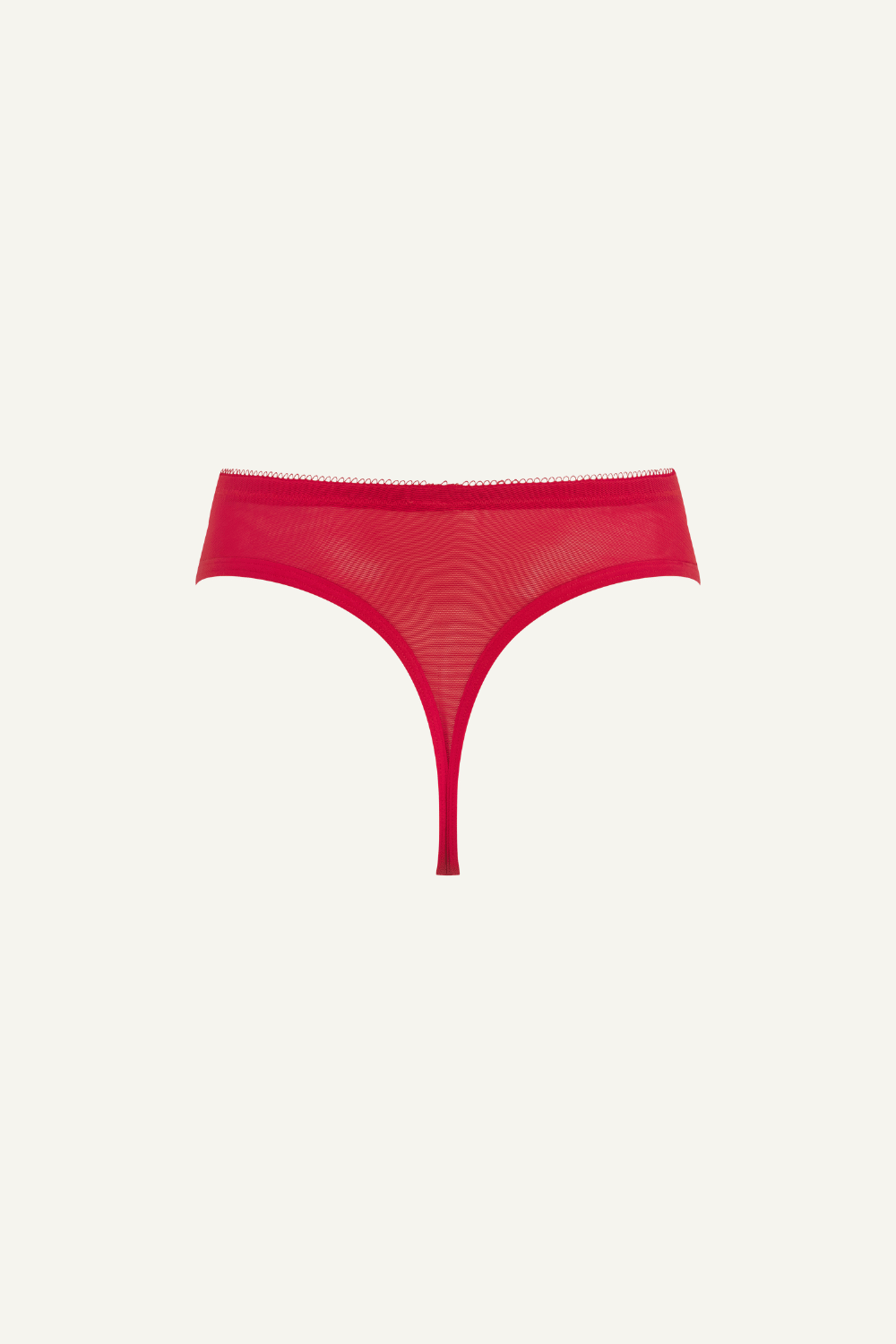 Signature Lace Thong - Goji Berry Red Synergy - Lemonade Dolls