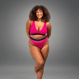 Signature Lace Thong - Trilogy Pink