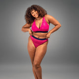 Signature Lace Thong - Trilogy Pink