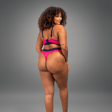 Signature Lace Thong - Trilogy Pink - Lemonade Dolls