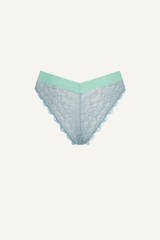Signature Lace V Brazilian - Trilogy Denim - Lemonade Dolls