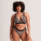 So Soft Mesh Fuller Cup Bra - Leopard - Lemonade Dolls