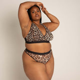 So Soft Mesh Fuller Cup Bra - Leopard - Lemonade Dolls