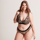 So Soft Mesh Fuller Cup Bra - Leopard - Lemonade Dolls