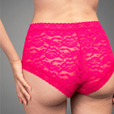 Stretch Lace Short - Pink - Lemonade Dolls