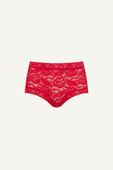 Stretch Lace Short - Red - Lemonade Dolls