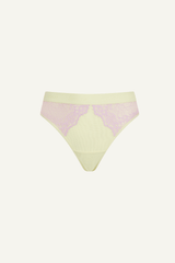 Synergy Lace Brief - Yellow - Lemonade Dolls
