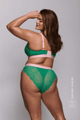 Synergy Lace Fuller Cup Bralette - Emerald