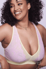 Synergy Lace Fuller Cup Bralette - Pastel Yellow