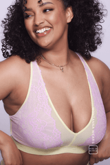 Synergy Lace Fuller Cup Bralette - Yellow - Lemonade Dolls