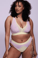 Synergy Lace Fuller Cup Bralette - Pastel Yellow