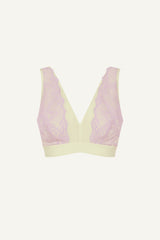 Synergy Lace Fuller Cup Bralette - Pastel Yellow