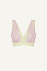 Synergy Lace Fuller Cup Bralette - Yellow - Lemonade Dolls
