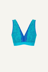 Brassière bonnets généreux Synergy Trilogy - Bleu