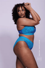 Ensemble brassière et culotte Synergy Trilogy - Bleu