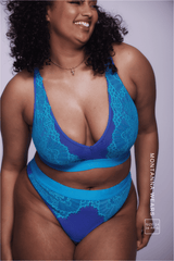 Synergy Trilogy Fuller Cup Bralette & Thong Set - Lemonade Dolls