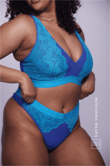 Synergy Trilogy Fuller Cup Bralette & Thong Set - Lemonade Dolls