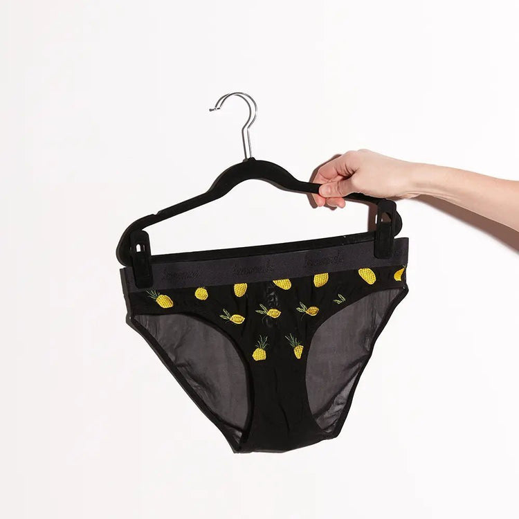 The Lemon Embroidery Cheeky Brief - Lemonade Dolls