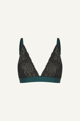 Wicked Elphaba Shimmer Lace Bralette - Black - Lemonade Dolls