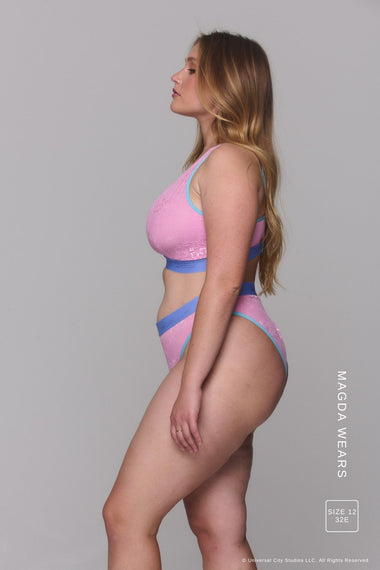 Wicked Glinda Picot Lace Fuller Cup - Trilogy Light Pink